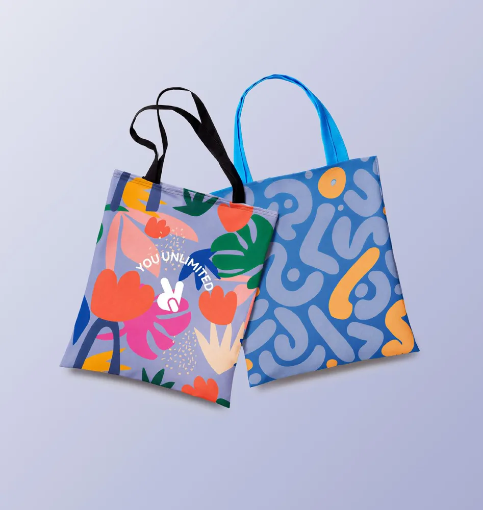 Bolsas de tela full print