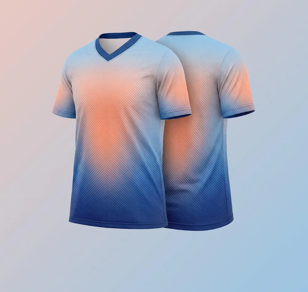 Camisetas full print con diseño a todo color preparado en PNG
