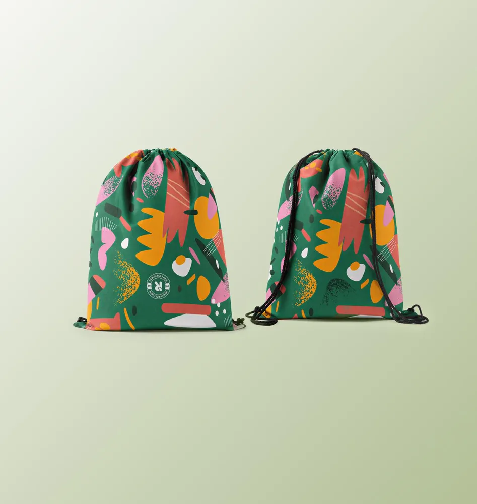 Mochila de cuerdas full print